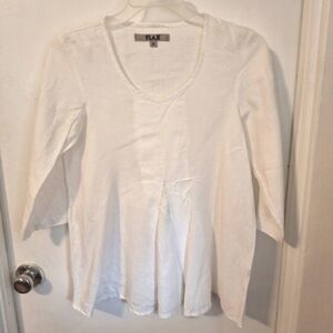 Flax 100% Linen  Top   Size P
